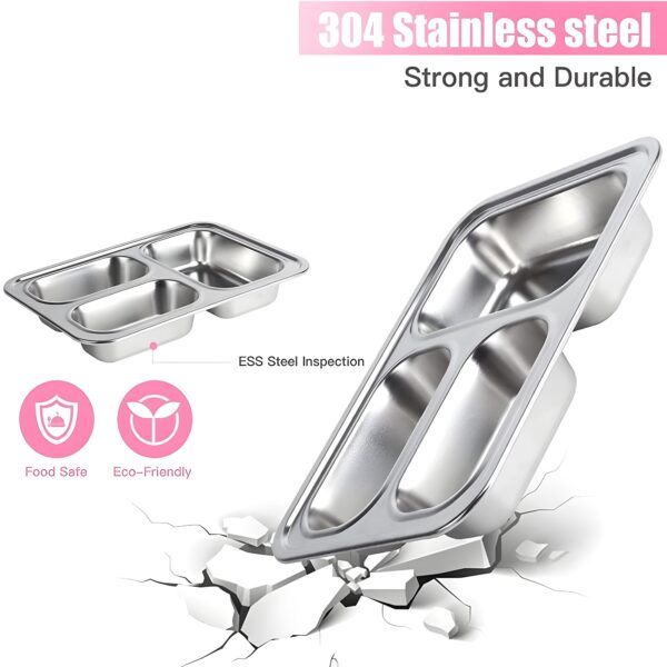 Stainless Steel Lunch Box | 1200 ML | Pack of 1 - Image 6