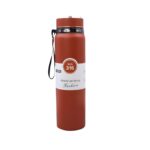 Stainless Steel Vacuum Flask, 1000ml, Pack of 1 - Red