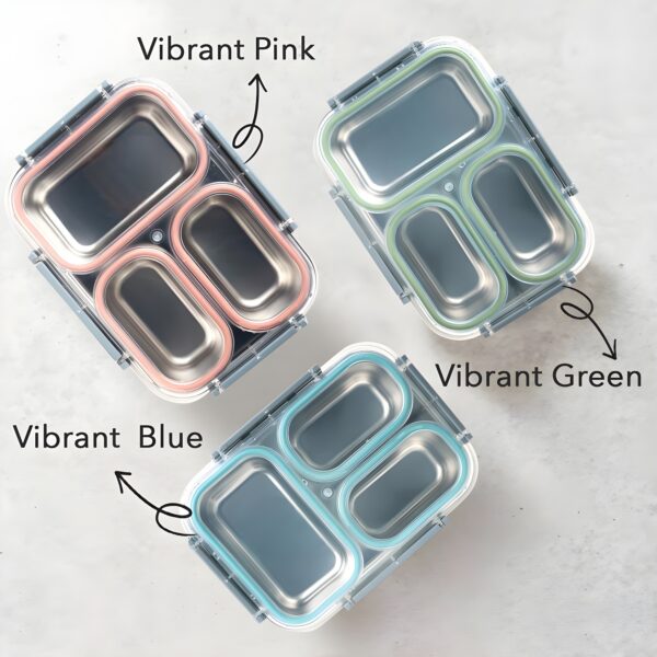 Stainless Steel Lunch Box | 1200 ML | Pack of 1 - Image 12