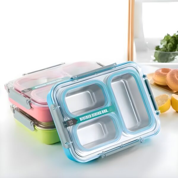 Stainless Steel Lunch Box | 1200 ML | Pack of 1 - Image 9