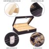 PU Leather Watch Box-12 Slots - Image 3