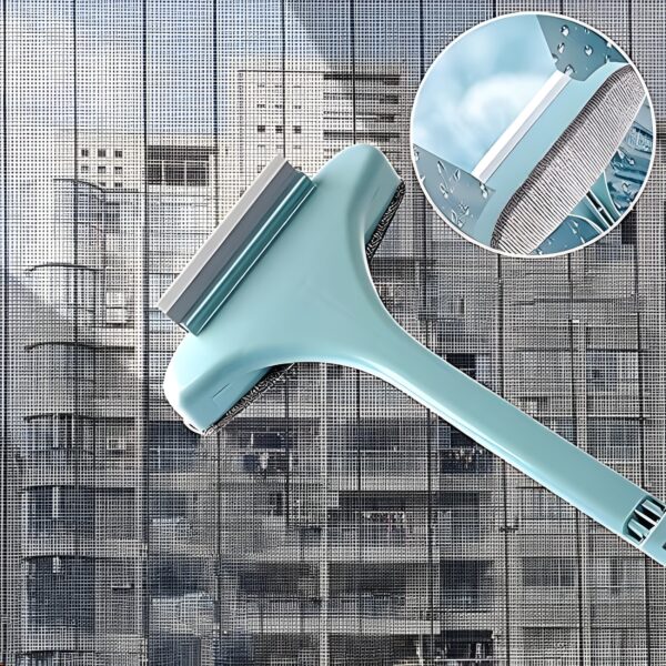 Window Net Cleaning Brush & Wiper