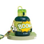 Stainless Steel Insulated Sipper Bottle | 520 ML | Pack of 1 - Green