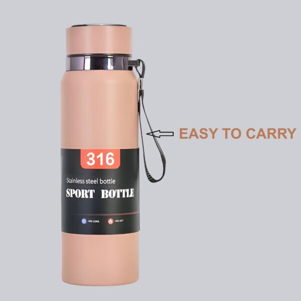 Insulated Temperature Display Water Bottle-800ml-Single Piece - Image 3