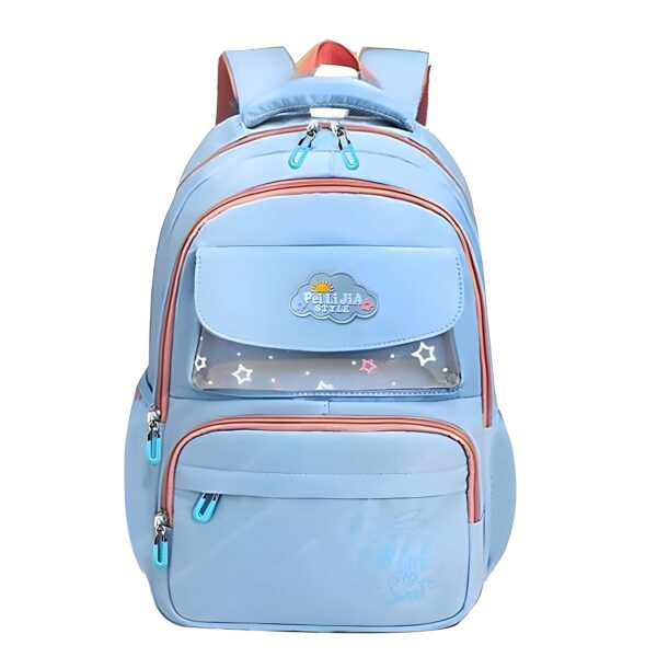 Backpack for School-College-Laptop-Office-46cm-Color Blue