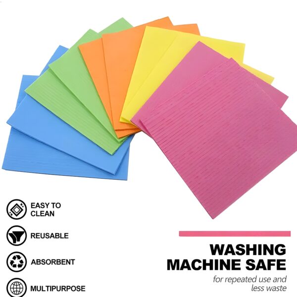 Sponge Wipe Reusable Kitchen Cleaning foam - Image 4