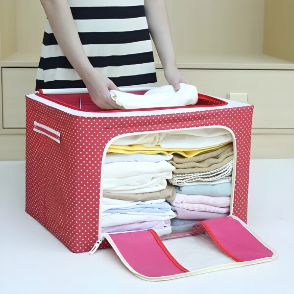 66L Storage Boxes for Clothes with Zip - Image 7