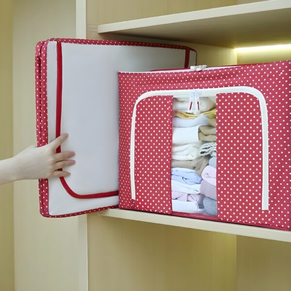 66L Storage Boxes for Clothes with Zip - Image 8